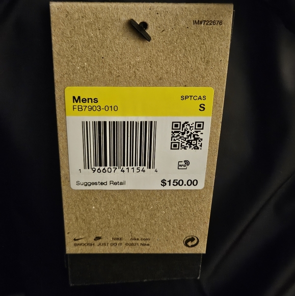 MEN'S NIKE SPORTSWEAR TECH WOVEN CARGO PACKABLE LINED JACKET - Picture 7 of 8